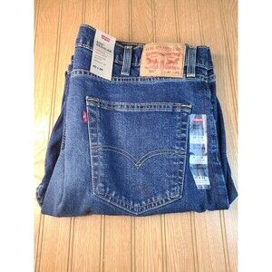 Levi's Men's 505 Regular Fit Jeans Flying Bird (Stretch) 40W x 29L